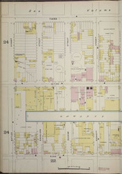 Brooklyn, NY Fire Insurance 1886 Sheet 25-L V1 - Old Map Reprint - New York