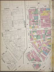 Manhattan, NY Fire Insurance 1894 Sheet 13 L V1 - Old Map Reprint - New York
