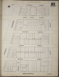 Manhattan, NY Fire Insurance 1894 Sheet 21 SS V1 - Old Map Reprint - New York