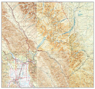 Glacier National Park 1914 - Custom USGS Old Topo Map - Montana