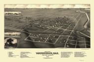 Watertown, South Dakota 1883 Bird's Eye View