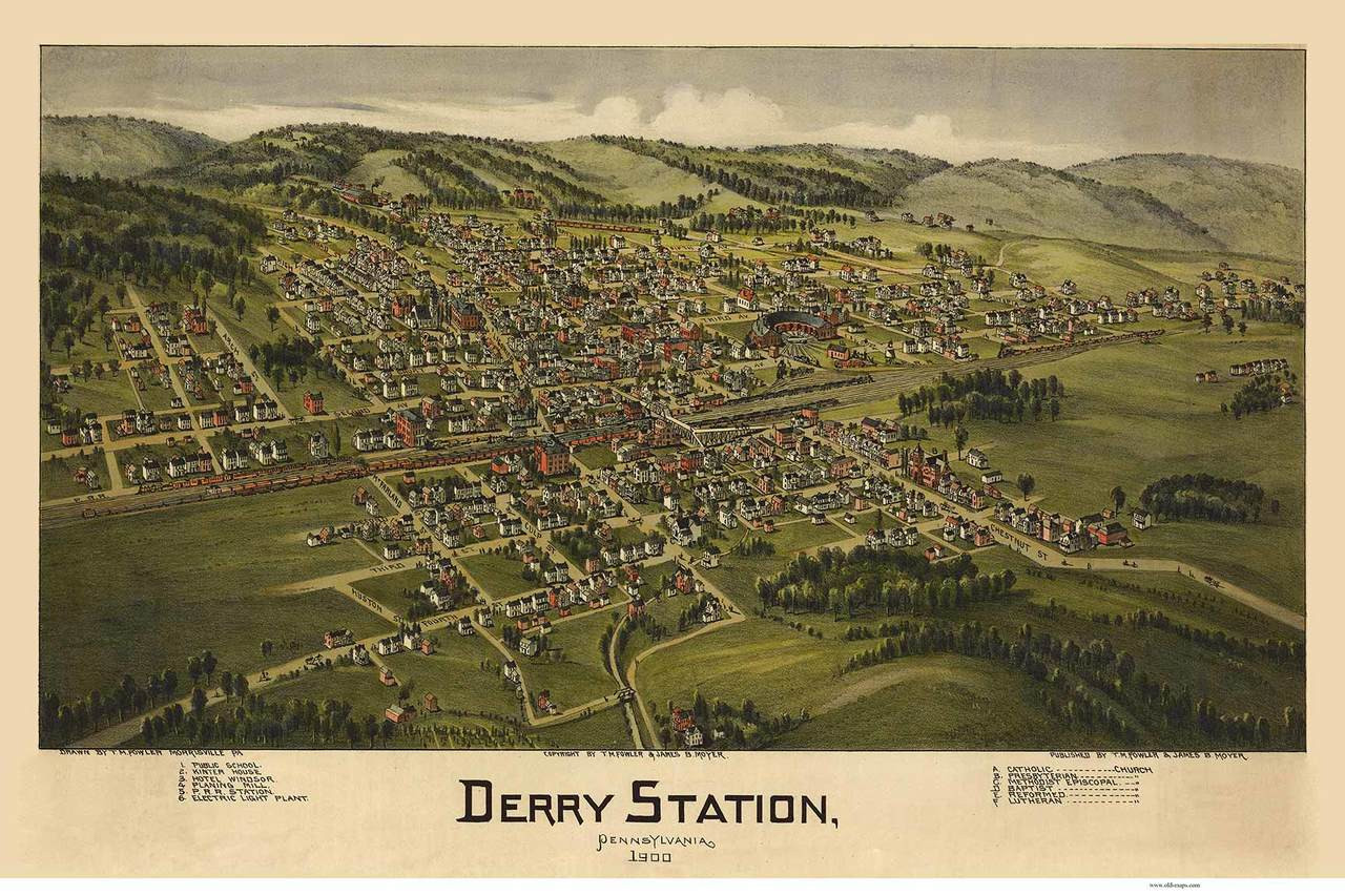 derry township mifflin county 1780