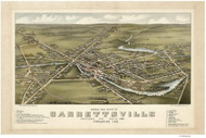 Garrettsville, Ohio 1883 Bird's Eye View