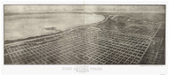 Port Arthur, Texas 1912 Bird's Eye View