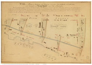 Potomac River Canal Proposal - Map 3 of 4 - ca. 1800 - Washington DC - Old Map Reprint DC Specials