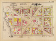 Plate 3, Virginia Ave. - Washington DC 1919 Atlas Old Map Reprint - Baist Vol.1