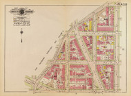 Plate 5, Connecticut Ave. - Washington DC 1919 Atlas Old Map Reprint - Baist Vol.1