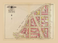 Plate 5, Connecticut Ave. - Washington DC 1919 Atlas Old Map Reprint - Baist Vol.1