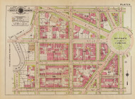 Plate 6, Dupont Circle - Washington DC 1919 Atlas Old Map Reprint - Baist Vol.1