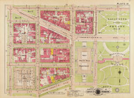 Plate 16, White House - Washington DC 1919 Atlas Old Map Reprint - Baist Vol.1