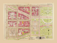 Plate 16, White House - Washington DC 1919 Atlas Old Map Reprint - Baist Vol.1