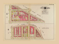 Plate 38, Cleveland Place - Washington DC 1919 Atlas Old Map Reprint - Baist Vol.1