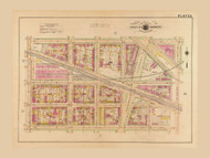 Plate 6, P.B.&W. Railroad - Washington DC 1921 Atlas Old Map Reprint - Baist Vol.2