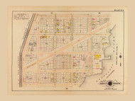 Plate 9, Potomac Ave. - Washington DC 1921 Atlas Old Map Reprint - Baist Vol.2