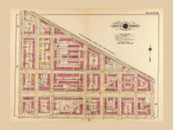 Plate 19, West Virginia Ave. - Washington DC 1921 Atlas Old Map Reprint - Baist Vol.2