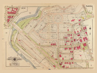 Plate 5, Washington Heights - Washington DC 1919 Atlas Old Map Reprint - Baist Vol.3