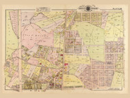 Plate 20, Rittenhouse St. - Washington DC 1919 Atlas Old Map Reprint - Baist Vol.3