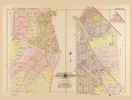 Plate 21, Concord Ave. - Washington DC 1919 Atlas Old Map Reprint - Baist Vol.3