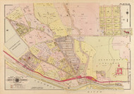 Plate 23, Distributing Reserviour - Washington DC 1919 Atlas Old Map Reprint - Baist Vol.3