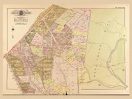 Plate 34, Rock Creek Park - Washington DC 1919 Atlas Old Map Reprint - Baist Vol.3