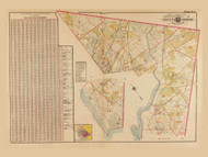 Plate 0, Vol.4 Index Map - Washington DC 1921 Atlas Old Map Reprint - Baist Vol.4