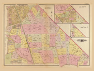 Plate 8, Brookland Ave. - Washington DC 1921 Atlas Old Map Reprint - Baist Vol.4