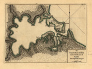 Nipe Bay or Grand Bay of Nipe, Cuba, 1768 - Old Map Reprint - USA Jefferys 1768 Atlas 62