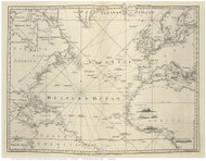 Atlantic Ocean, 1777 North American Pilot - USA Regional