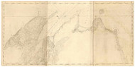 Bay of Gaspee and Maul Bay, 1781x - USA Regional DB v.2 18