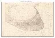 Nantucket Nautical Chart 1860 US Coast Survey - Old Map Custom Print - Nantucket