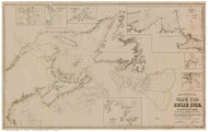 New England 1866 Old Map Reprint - Eldridge