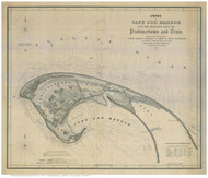 Provincetown Harbor, 1841 - Old Map Reprint