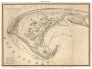 Provincetown, 1836 - Old Map Custom Print