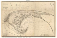 Provincetown and Truro, 1836 - Old Map Custom Print