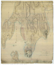 Bristol and Adjacent Country, RI 1819 National Archives