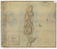 Part of Connanicut Island (Jamestown), RI 1819 National Archives