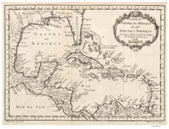 Caribbean 1754 - Bellin (French)