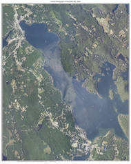 Aerial Photograph of Meredith Bay, 2009 - New Hampshire Custom Map