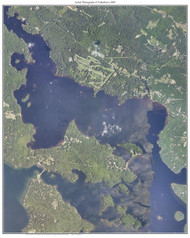 Aerial Photograph of Tuftonboro, 2009 - New Hampshire Custom Map