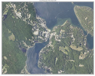 Aerial Photograph of Weirs Beach, 2009 - New Hampshire Custom Map