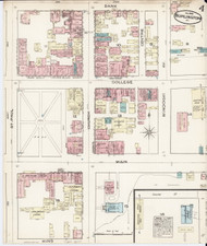 Burlington, VT Fire Insurance 1885 Sheet 4 - Old Town Map Reprint - Chittenden Co.