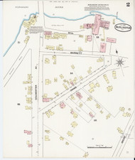 Burlington, VT Fire Insurance 1889 Sheet 2 - Old Town Map Reprint - Chittenden Co.