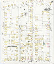 Burlington, VT Fire Insurance 1894 Sheet 3 - Old Town Map Reprint - Chittenden Co.