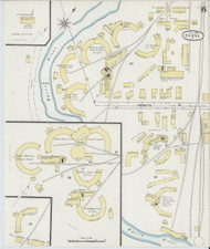 Barre, VT Fire Insurance 1894 Sheet 6 - Old Town Map Reprint