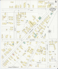 Burlington, VT Fire Insurance 1894 Sheet 6 - Old Town Map Reprint