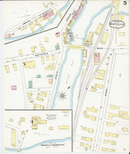 Montpelier, VT Fire Insurance 1894 Sheet 5 - Old Town Map Reprint