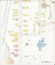 Montpelier, VT Fire Insurance 1899 Sheet 2 - Old Town Map Reprint