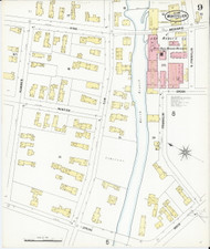 Montpelier, VT Fire Insurance 1899 Sheet 9 - Old Town Map Reprint