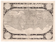 1628 World Map by Ortelius