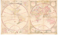 1792 World Map by Shiba